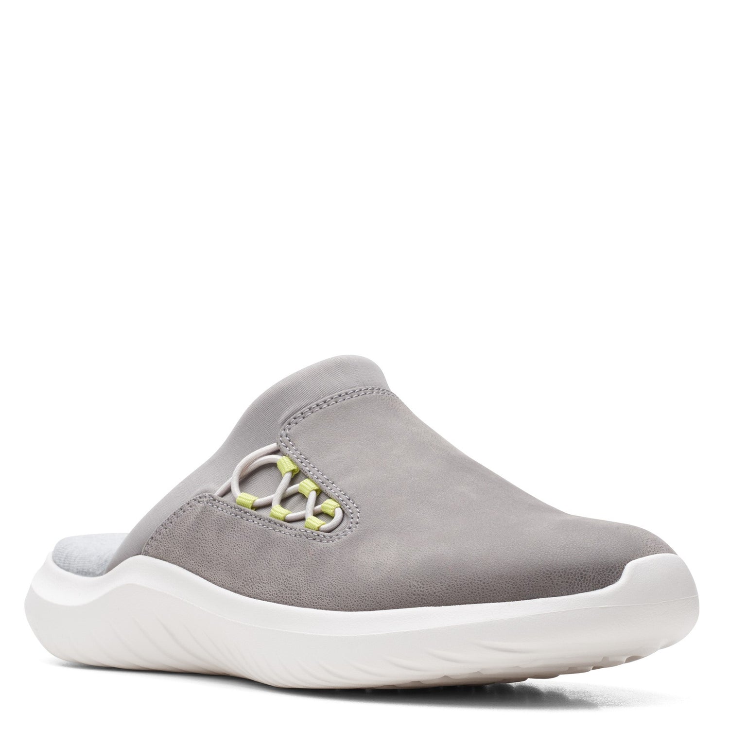 Peltz Shoes  Women's Clarks Nova Ease Clog GREY 26165134