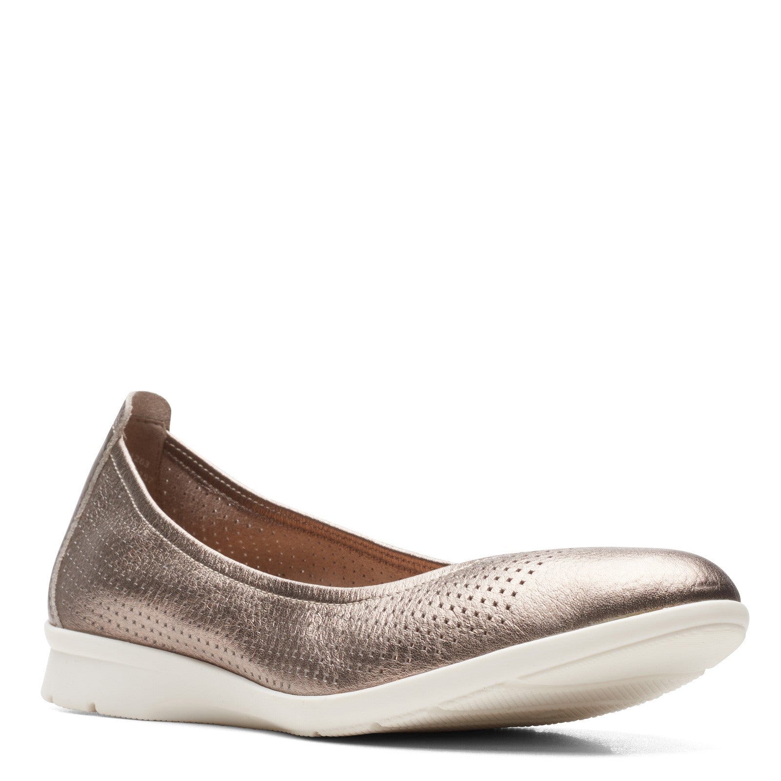 Women's Clarks, Jenette Ease Flat – Peltz Shoes