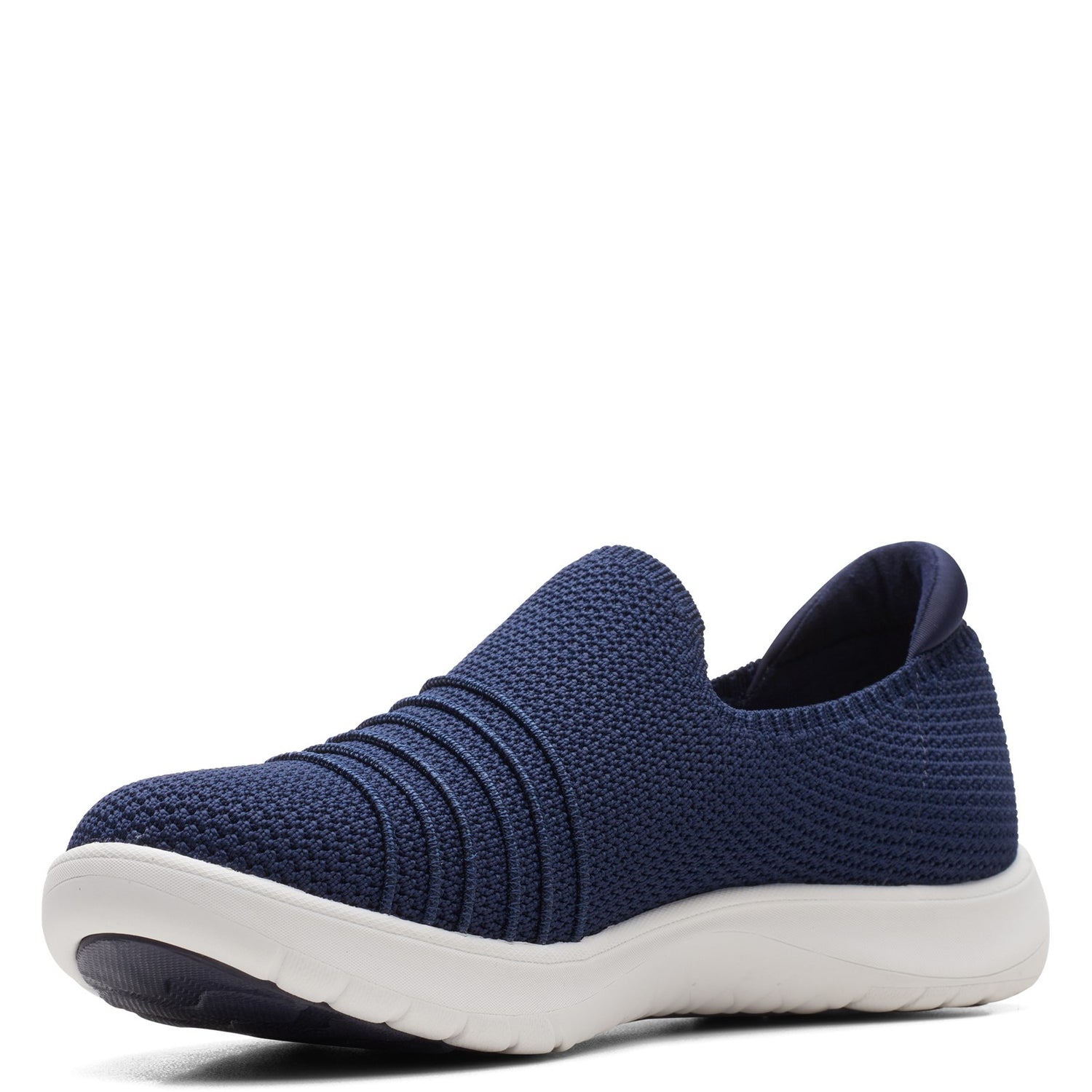 Peltz Shoes  Women's Clarks Adella Step Slip-On DARK NAVY 26165169