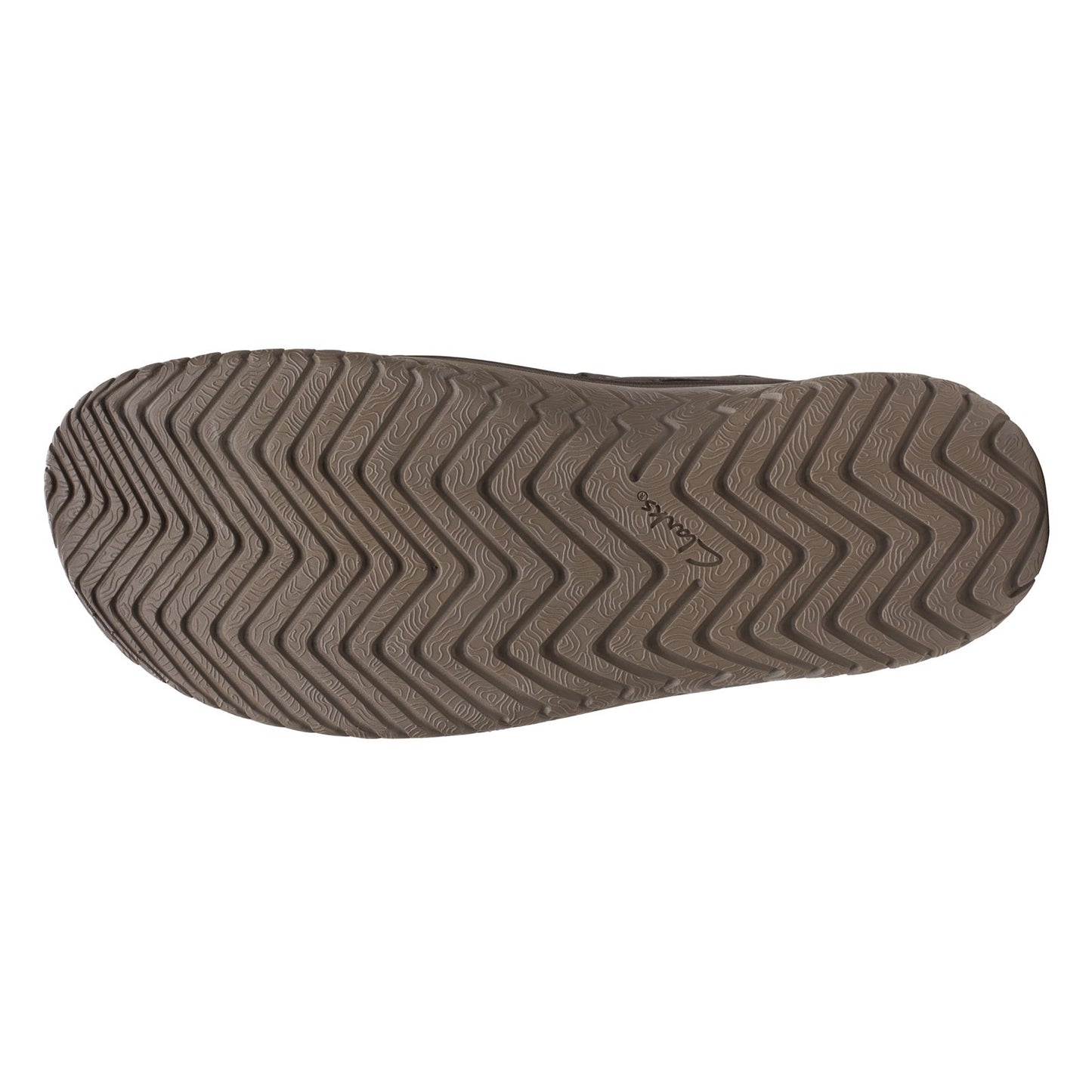 Peltz Shoes  Men's Clarks Wesley Bay Sandal BROWN 26165234