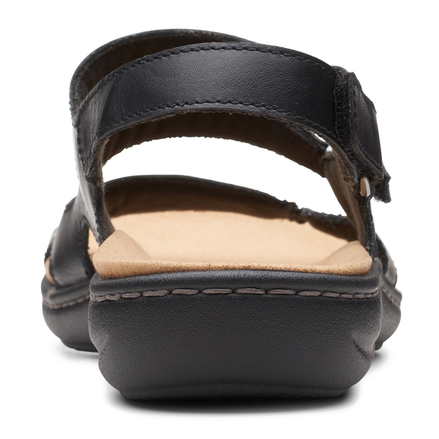 Peltz Shoes  Women's Clarks Laurieann Style Sandal BLACK 26165284