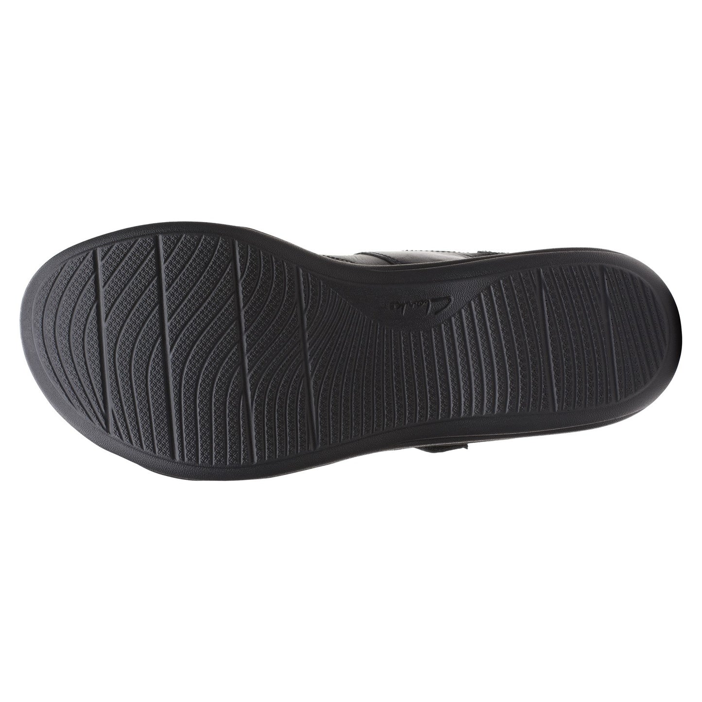 Peltz Shoes  Women's Clarks Laurieann Style Sandal BLACK 26165284
