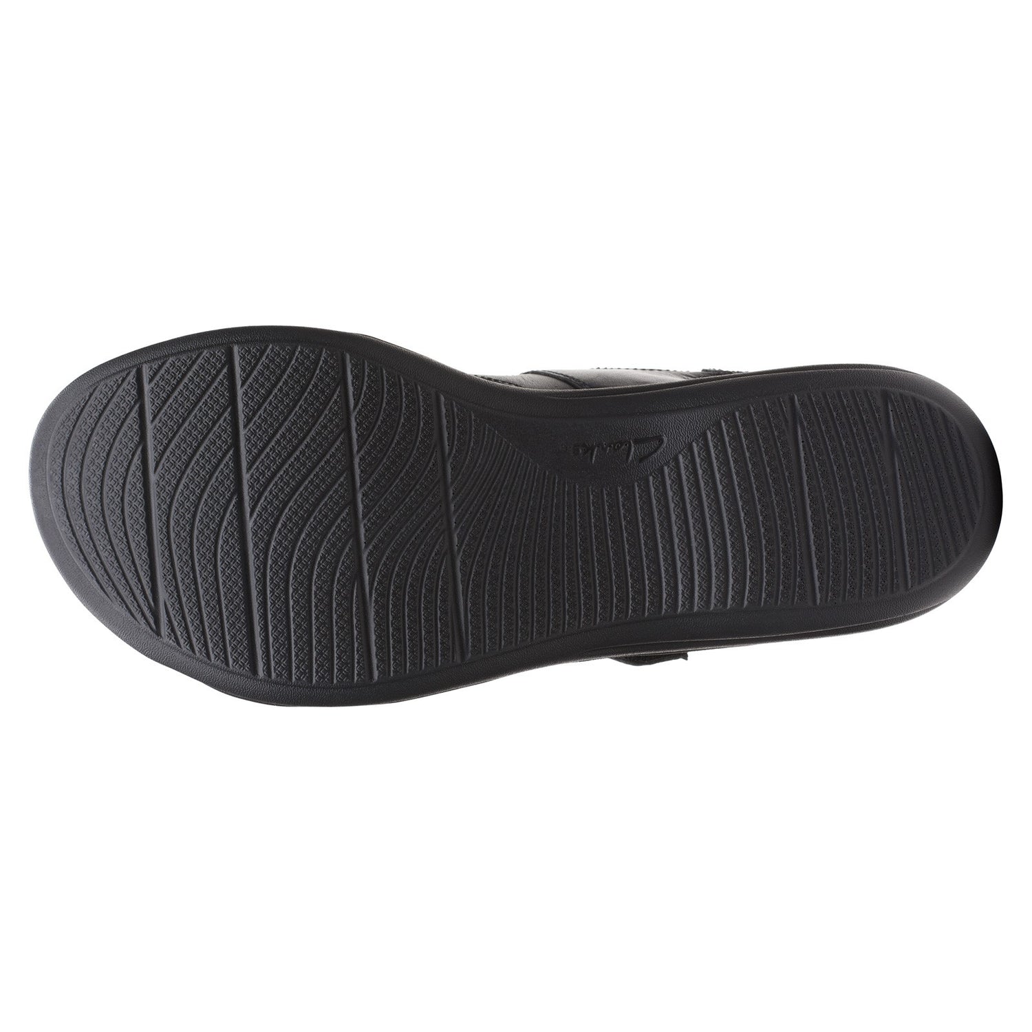 Peltz Shoes  Women's Clarks Laurieann Style Sandal BLACK 26165284
