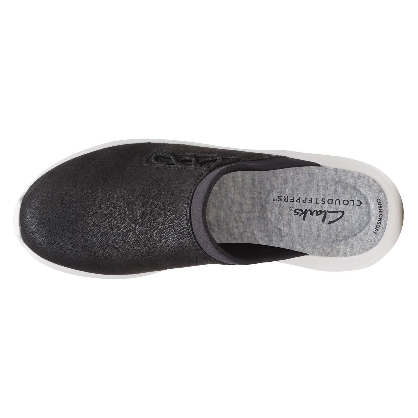 Peltz Shoes  Women's Clarks Nova Ease Clog BLACK 26165299