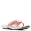 Peltz Shoes  Women's Clarks Breeze Sea Sandal PEACH 26165316