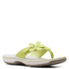 Peltz Shoes  Women's Clarks Brinkley Flora Sandal LIME 26165319