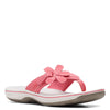 Peltz Shoes  Women's Clarks Brinkley Flora Sandal CORAL 26165325