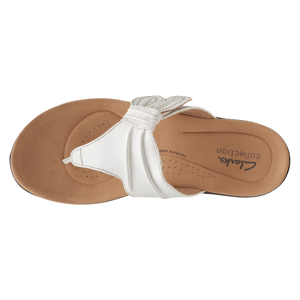 Women's Clarks Laurieann Rae Sandal WHITE 26165386