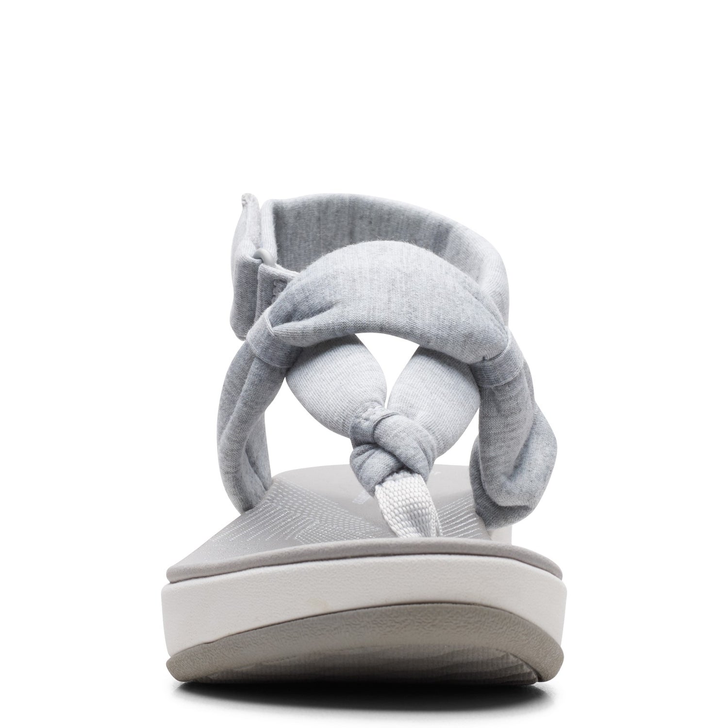 Peltz Shoes  Women's Clarks Arla Nicole Sandal GREY LIGHT 26165598