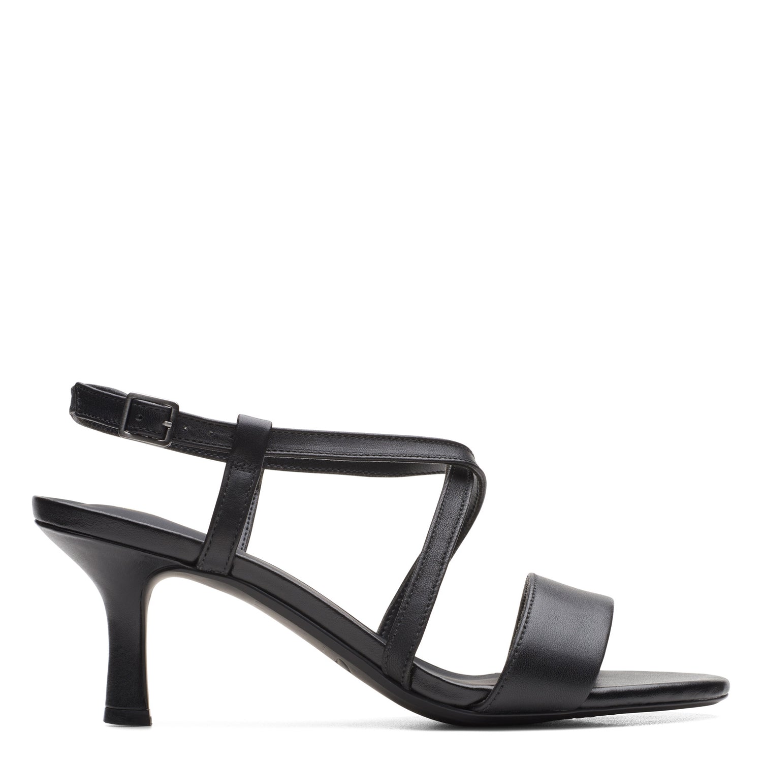 Peltz Shoes  Women's Clarks Amali Buckle Sandal black 26165941