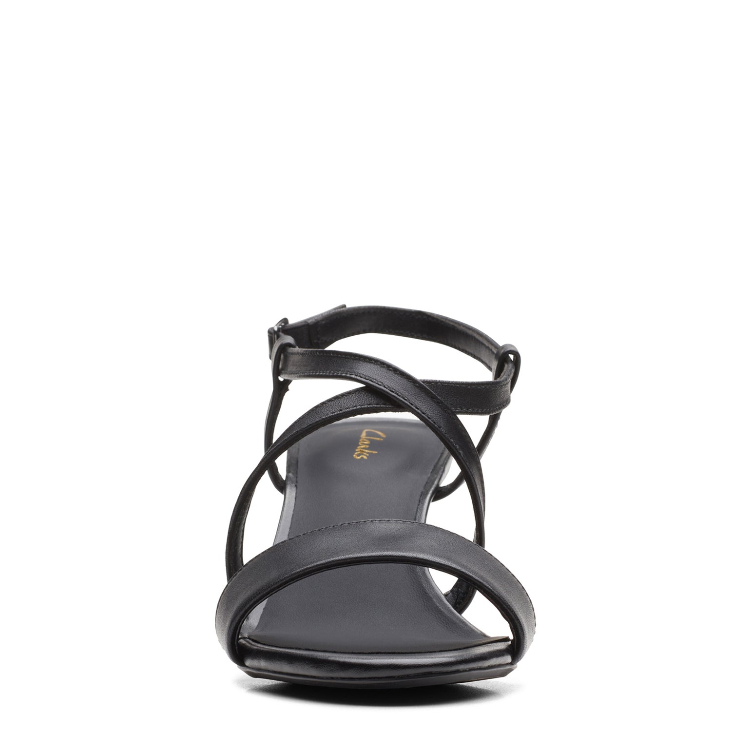 Peltz Shoes  Women's Clarks Amali Buckle Sandal black 26165941