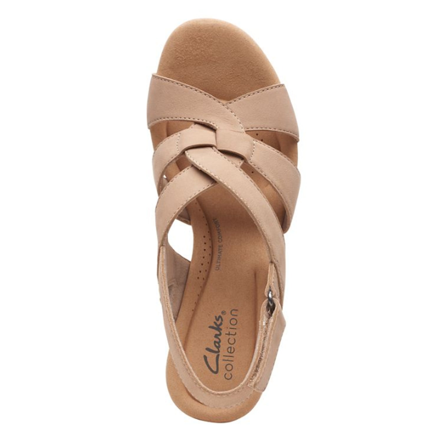 Peltz Shoes  Women's Clarks Giselle Beach Sandal SAND 26166997