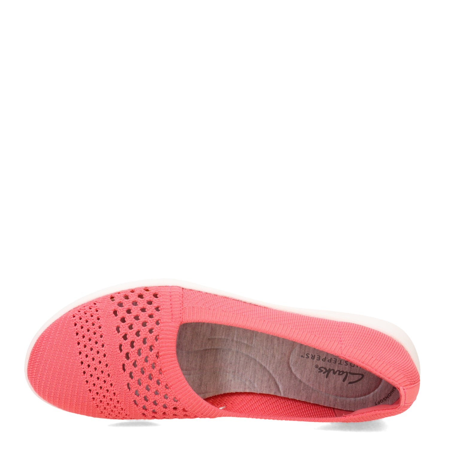 Peltz Shoes  Women's Clarks Adella Moon Slip-On CORAL 26167029