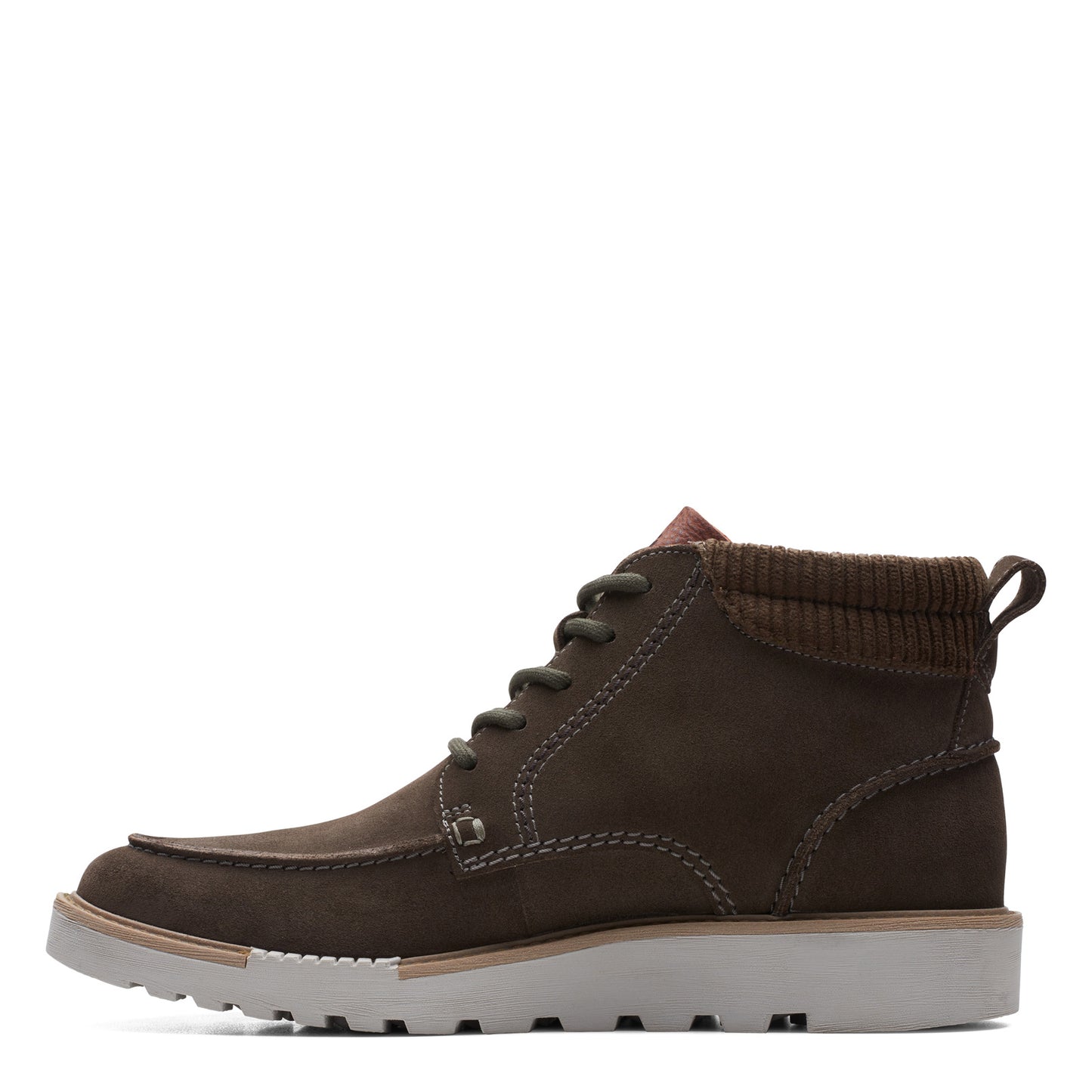 Peltz Shoes  Men's Clarks Barnes Mid Boot grey 26167313