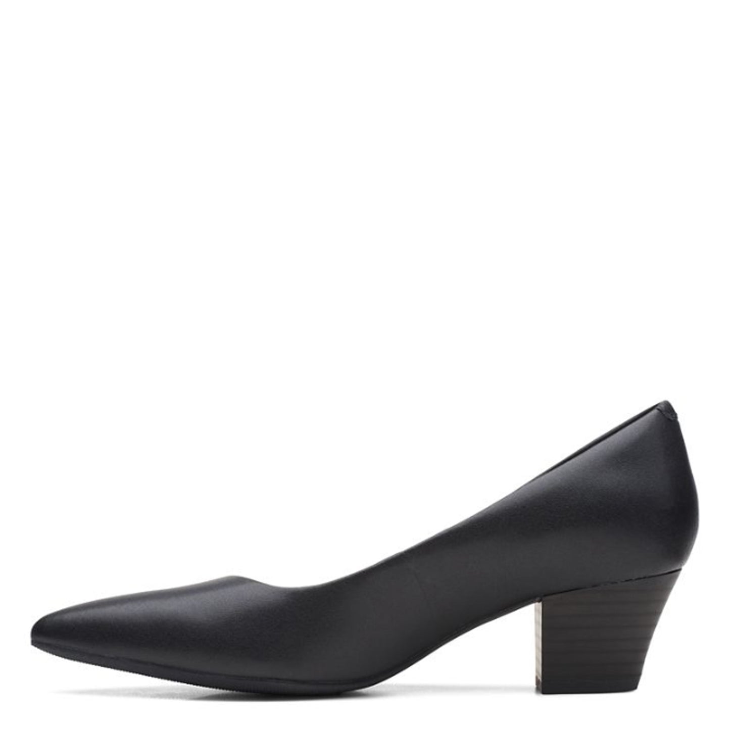 Peltz Shoes  Women's Clarks Teresa Step Pump BLACK 26167386
