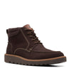 Peltz Shoes  Men's Clarks Barnes Mid Boot BROWN SUEDE 26167565
