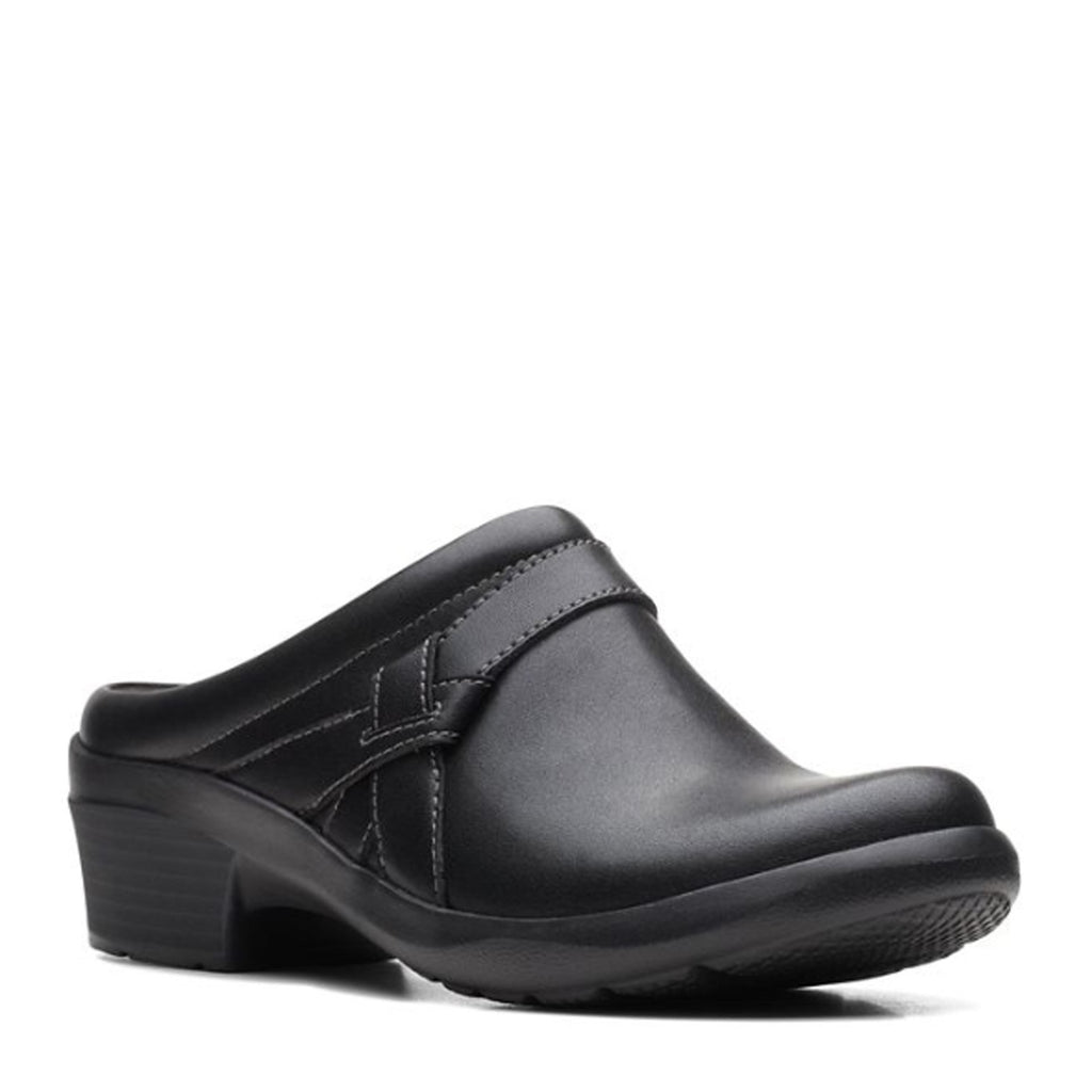 Women's Clarks Angie Mist Clog BLACK 26167638