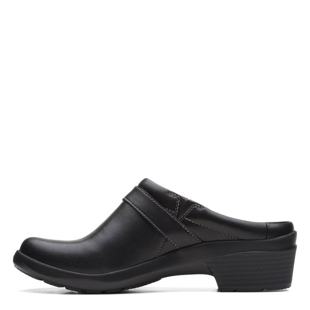 Women's Clarks Angie Mist Clog BLACK 26167638