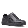 Peltz Shoes  Women's Clarks Caroline Cove Slip-On BLACK 26167699