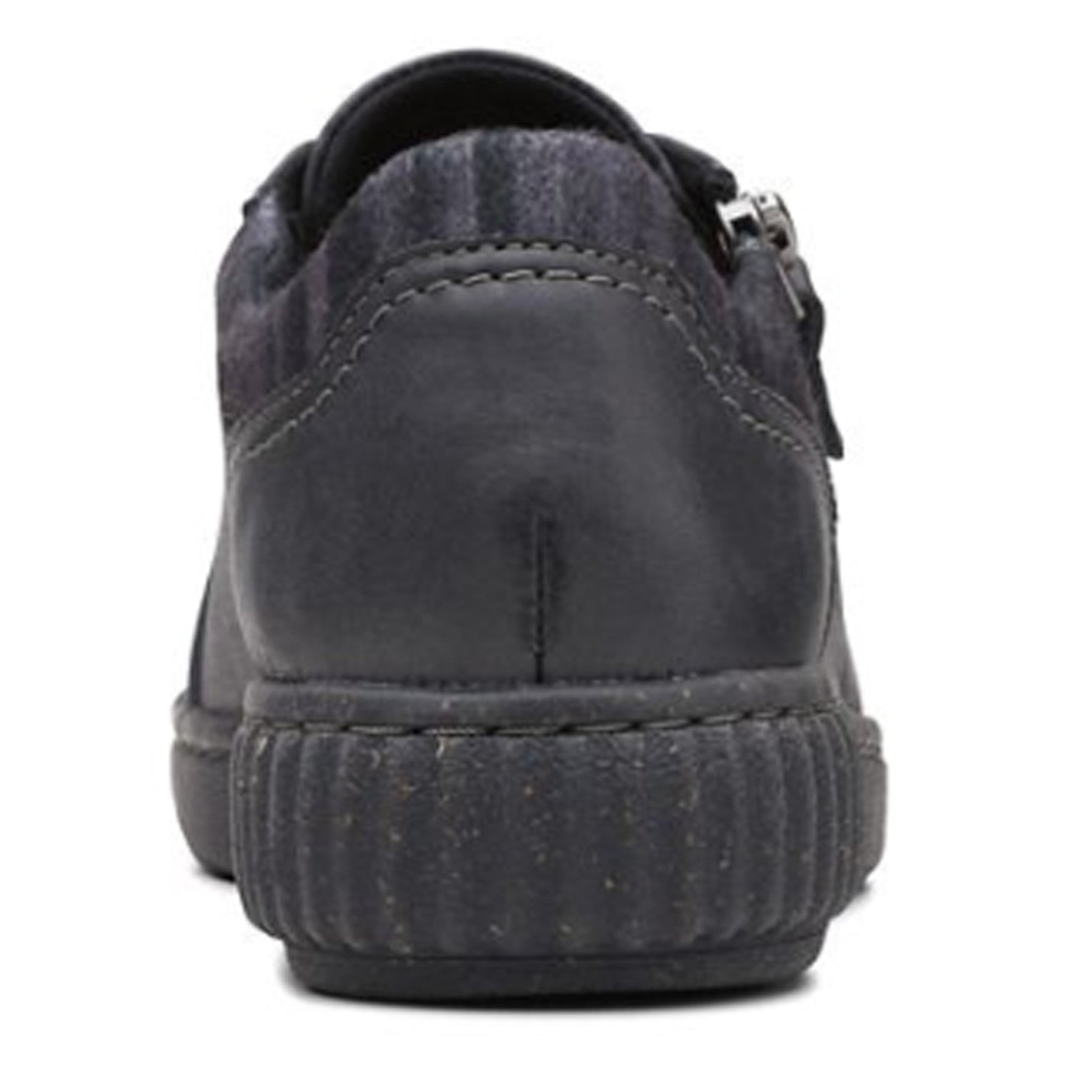 Peltz Shoes  Women's Clarks Caroline Cove Slip-On BLACK 26167699
