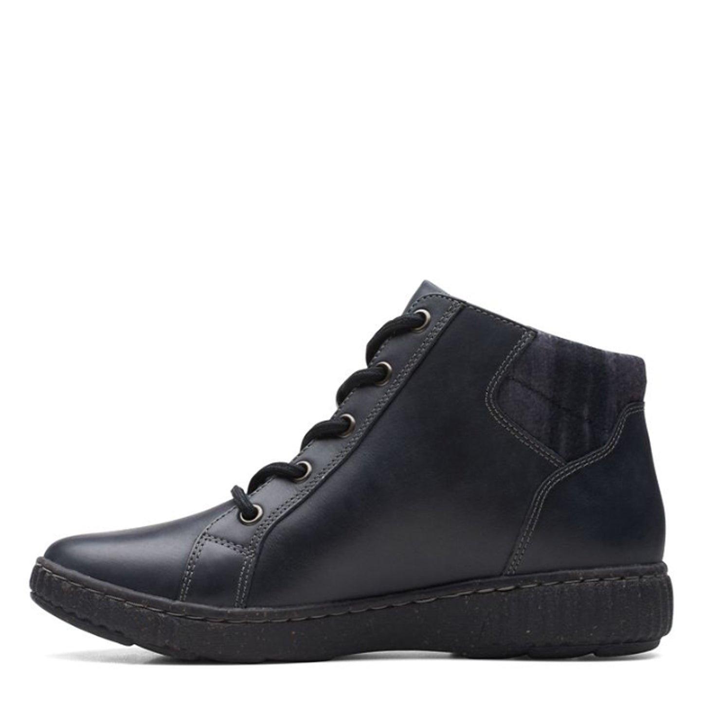 Peltz Shoes  Women's Clarks Caroline Park Boot BLACK 26167702