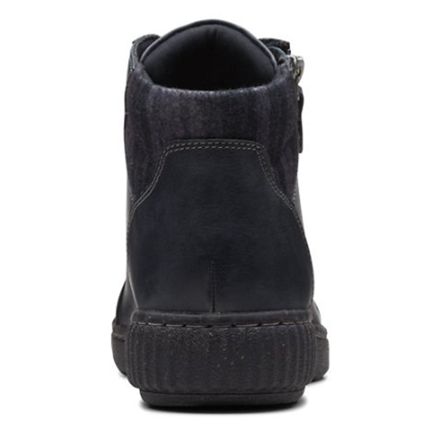 Peltz Shoes  Women's Clarks Caroline Park Boot BLACK 26167702