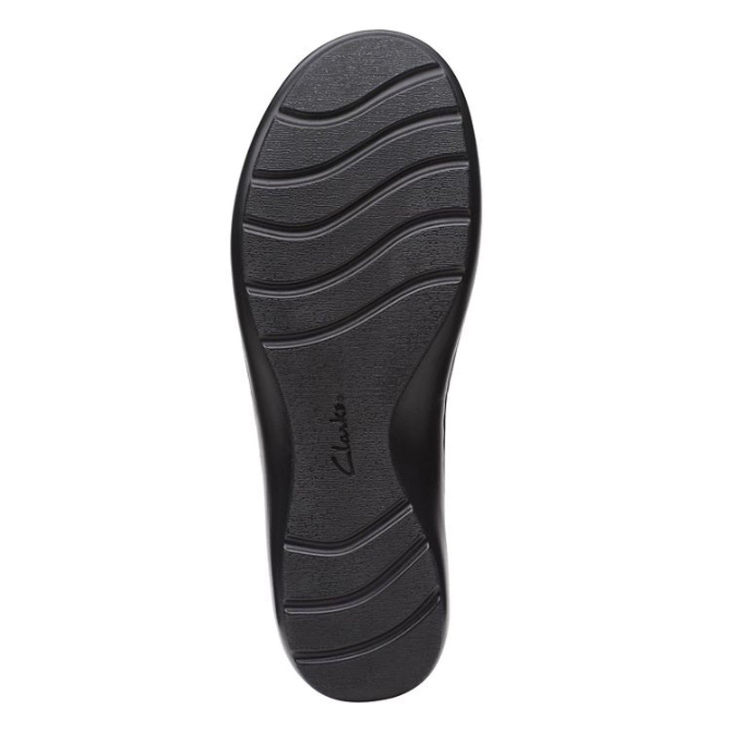 Peltz Shoes  Women's Clarks Cora Meadow Slip-On NAVY 26167755
