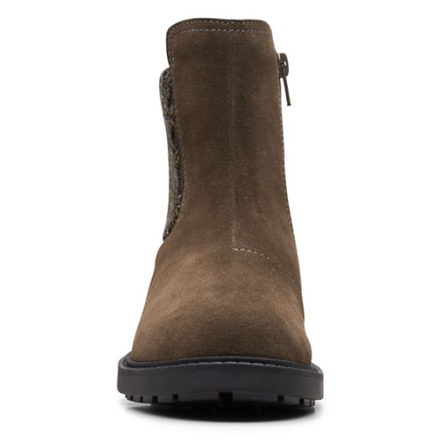 Peltz Shoes  Women's Clarks Opal Sky Boot OLIVE 26167850