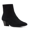 Peltz Shoes  Women's Clarks Teresa Boot BLACK SUEDE 26167908