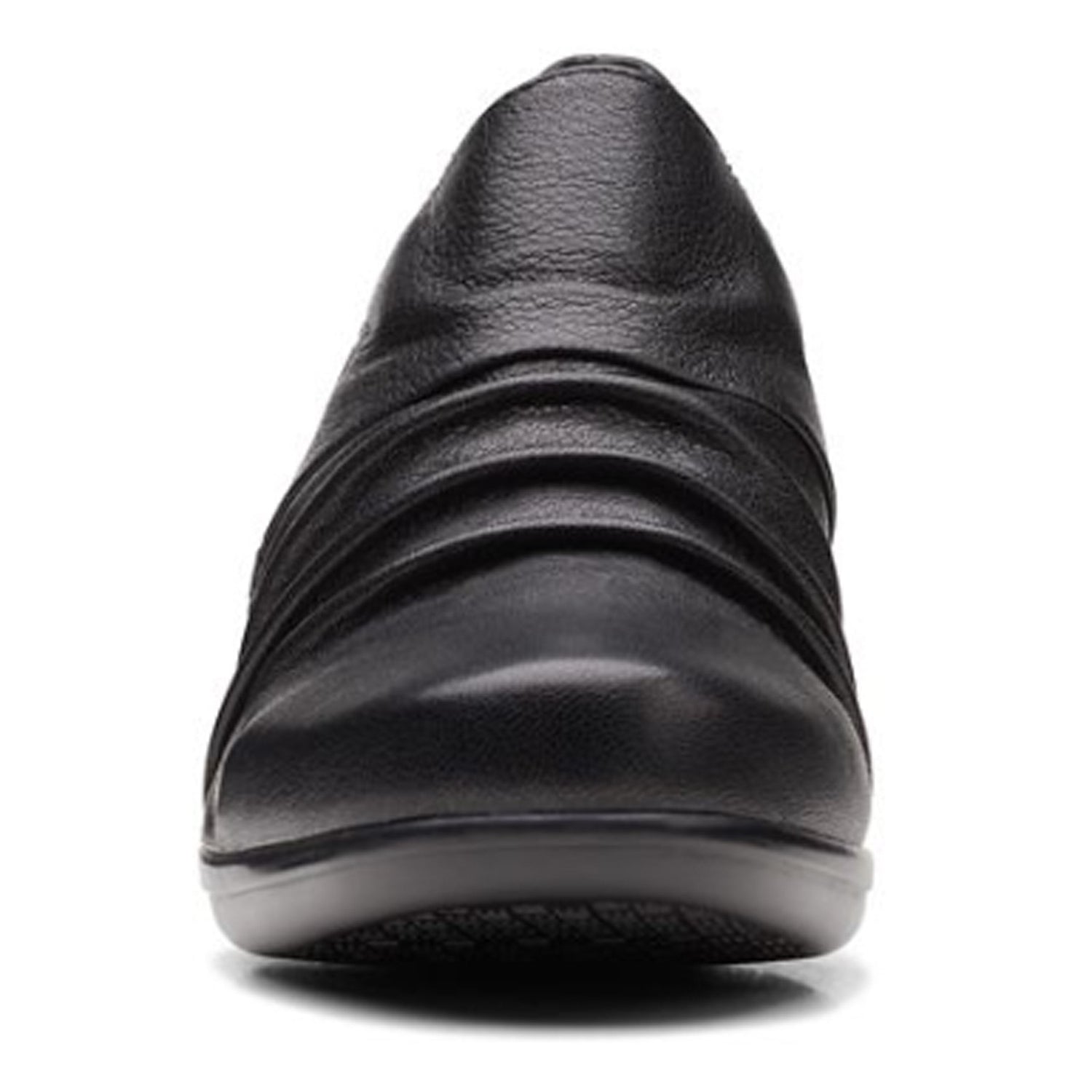 Peltz Shoes  Women's Clarks Emily Cove Pump BLACK 26167957