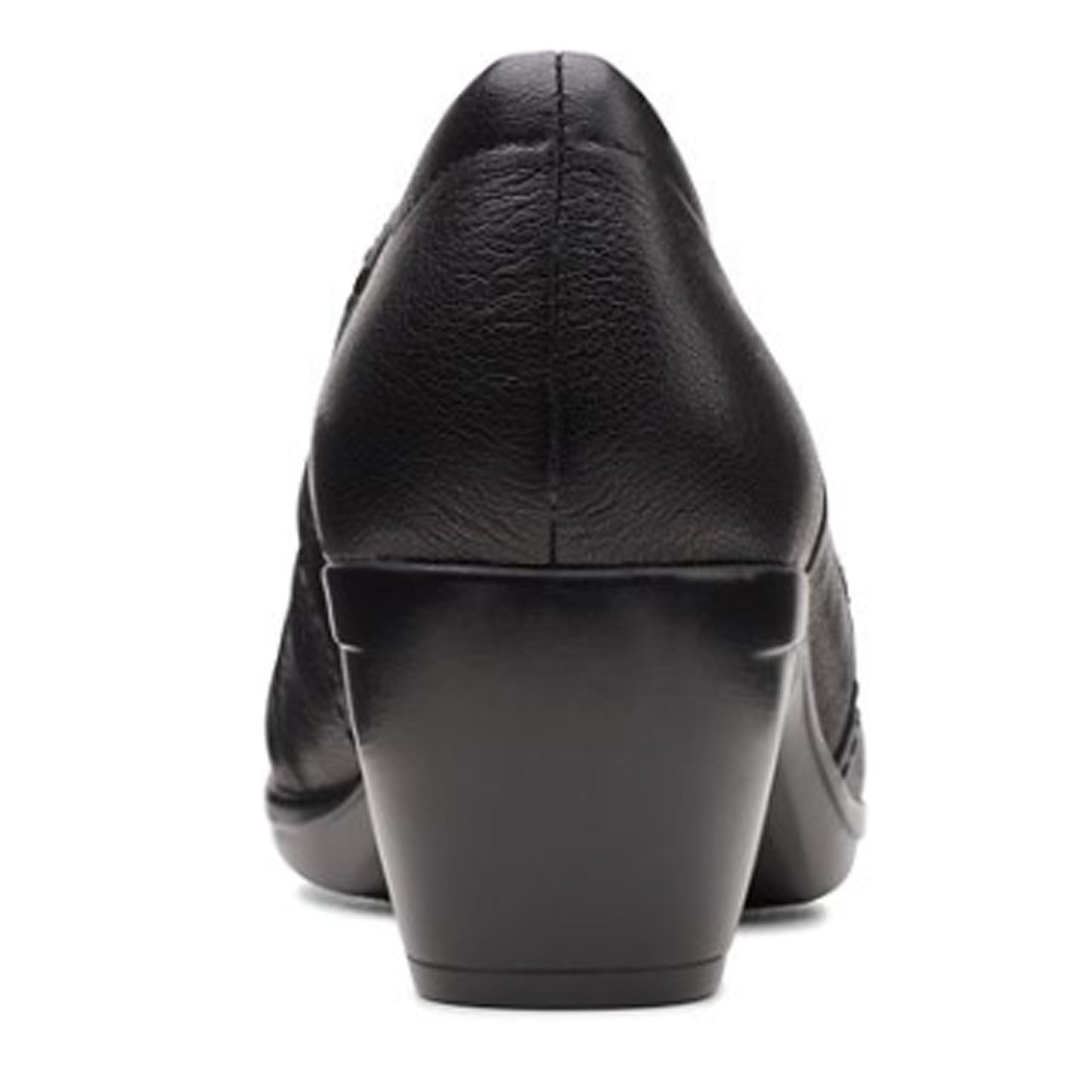 Peltz Shoes  Women's Clarks Emily Cove Pump BLACK 26167957