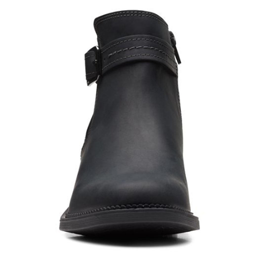 Women's Clarks Maye Strap Boot BLACK 26168075