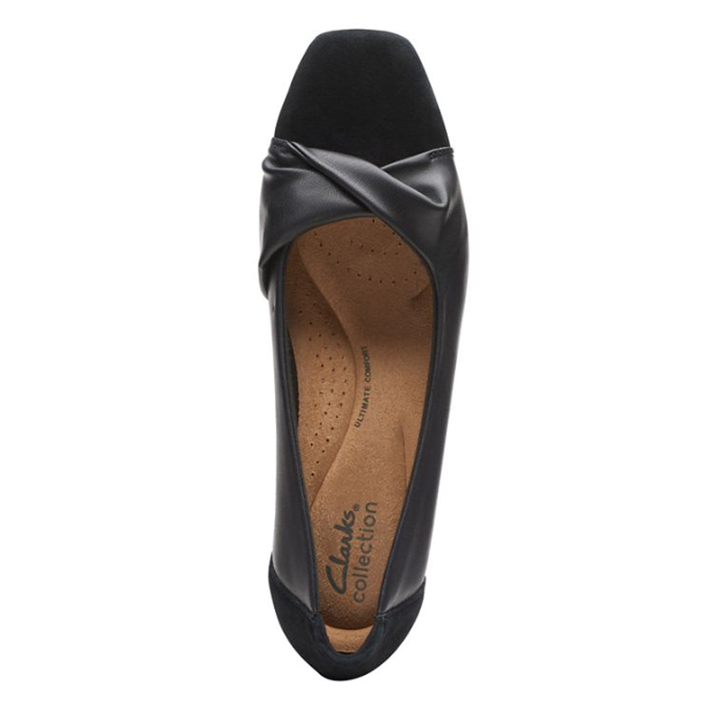Women's Clarks Tilmont Dalia Loafer BLACK 26168129