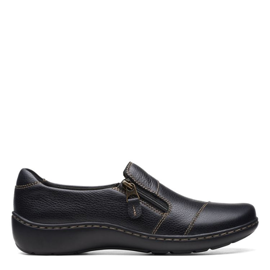 Women's Clarks Cora Harbor Slip-On BLACK 26168467