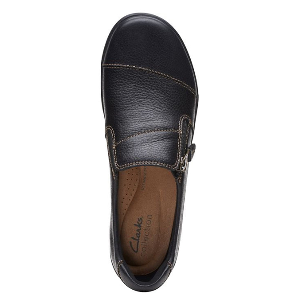 Women's Clarks Cora Harbor Slip-On BLACK 26168467