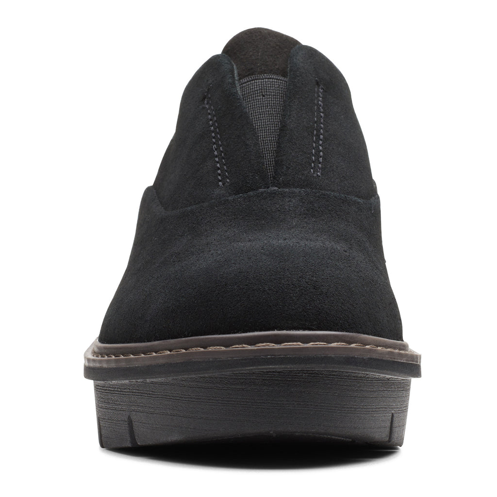Women's Clarks Airabell Sky Slip-On BLACK SUEDE 26168598