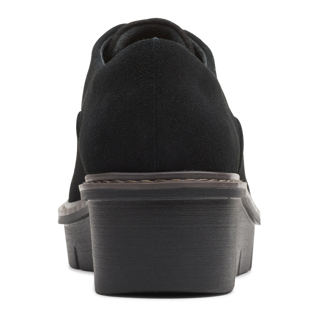 Women's Clarks Airabell Sky Slip-On BLACK SUEDE 26168598