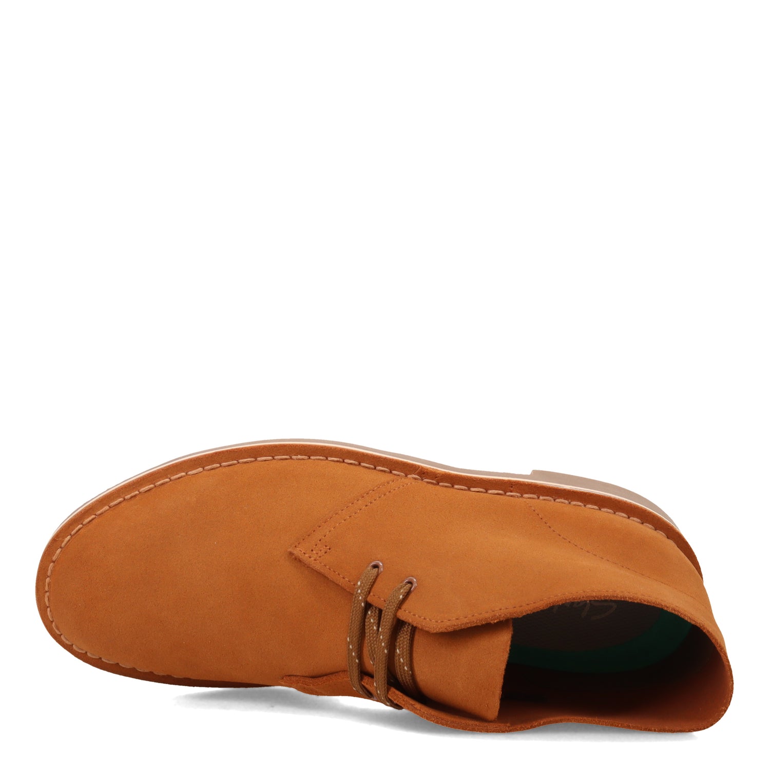 Peltz Shoes  Men's Clarks Bushacre 3 Chukka Boot TAN SUEDE 26168651