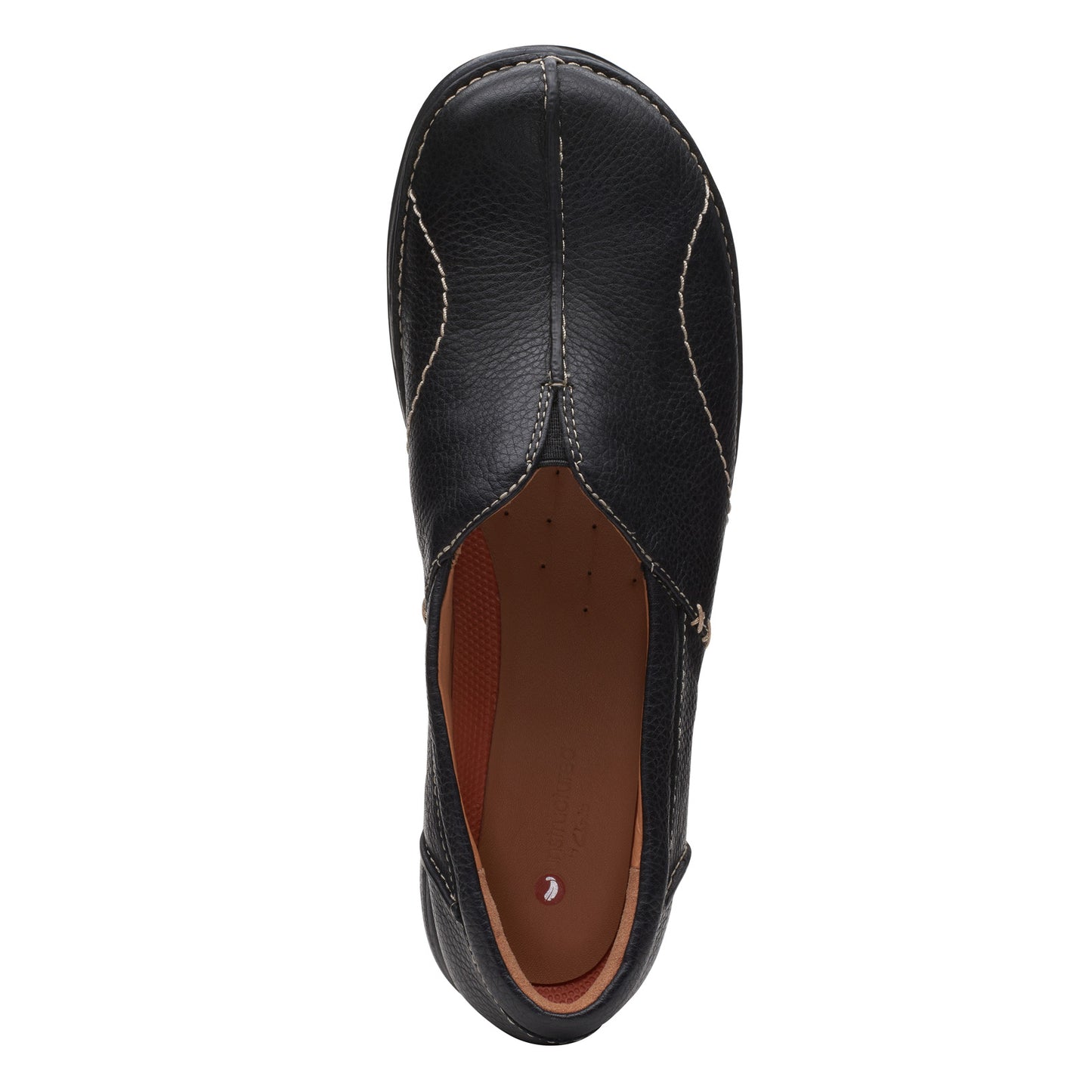 Peltz Shoes  Women's Clarks Un Loop Stride Slip-On Black 26168669