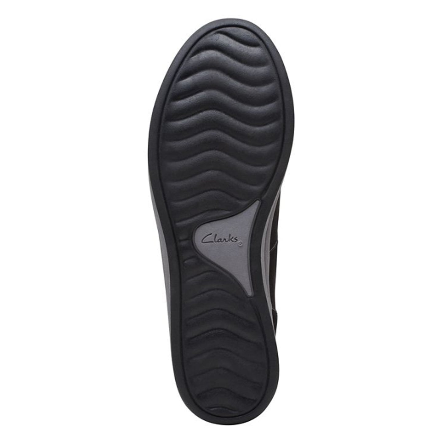 Peltz Shoes  Women's Clarks Breeze Glide Sneaker BLACK 26168937