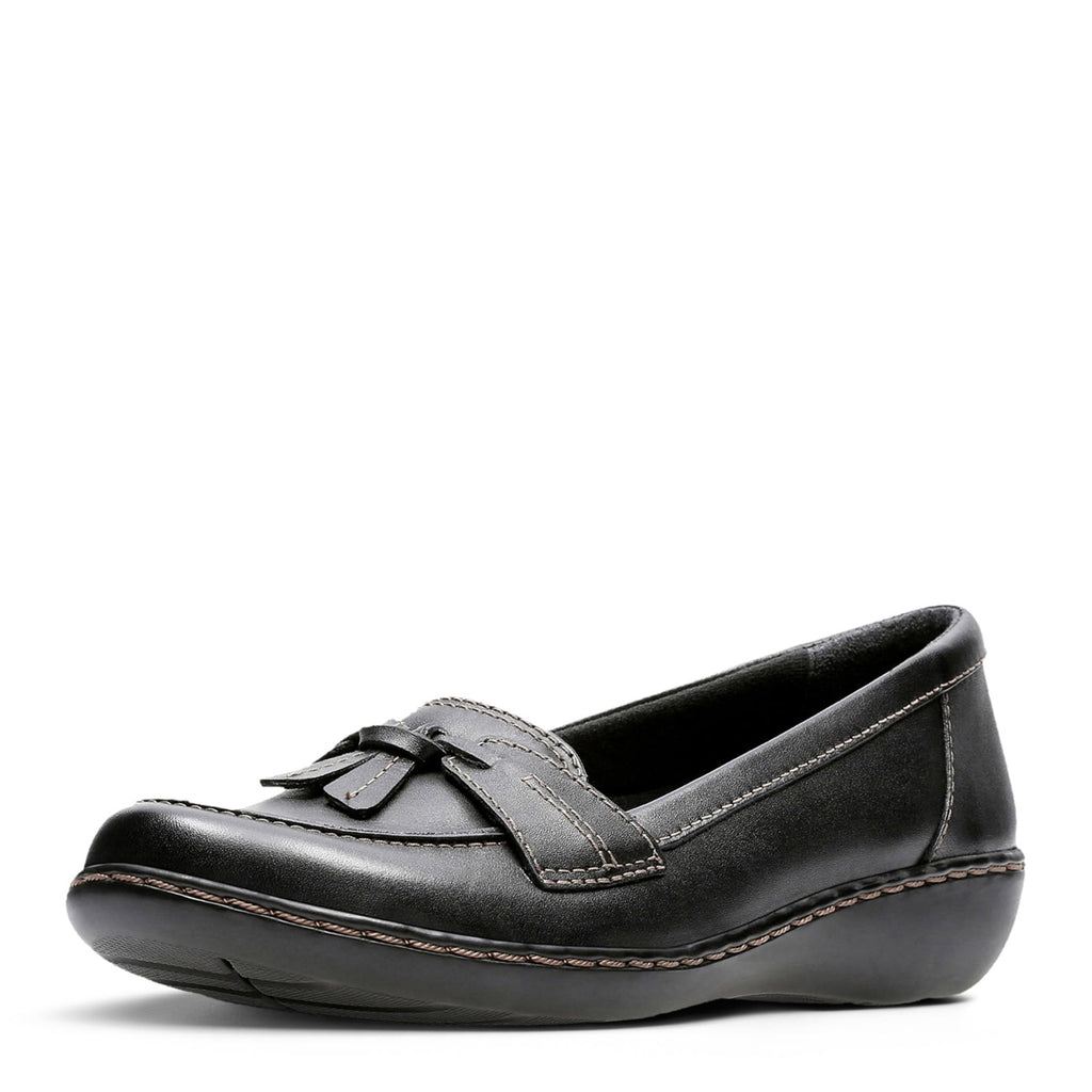 Women's Clarks Ashland Bubble Loafer BLACK 26169240