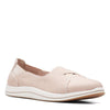 Peltz Shoes  Women's Clarks Breeze Skip Slip-On TAUPE 26169248