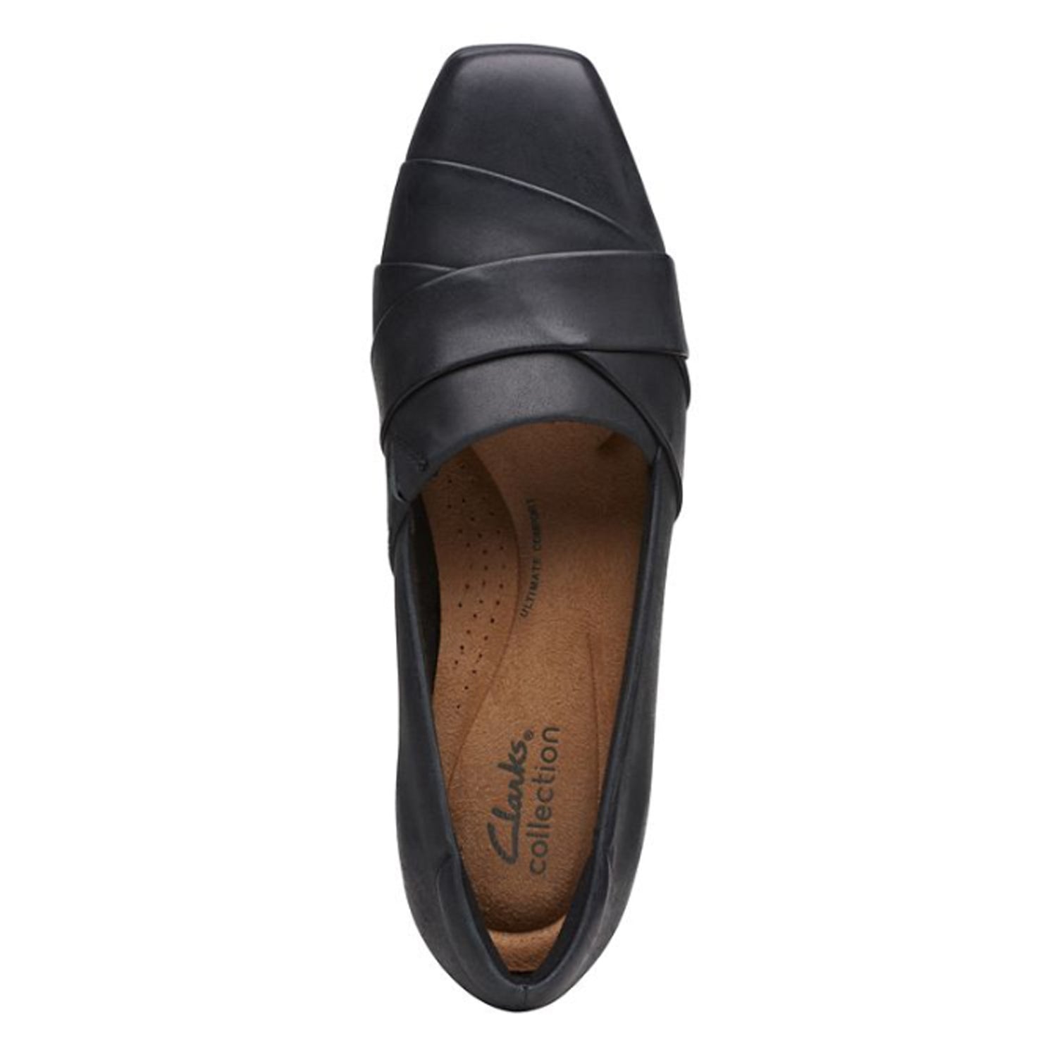 Peltz Shoes  Women's Clarks Tilmont Clara Loafer BLACK 26169698