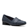 Peltz Shoes  Women's Clarks Tilmont Clara Loafer NAVY 26169699