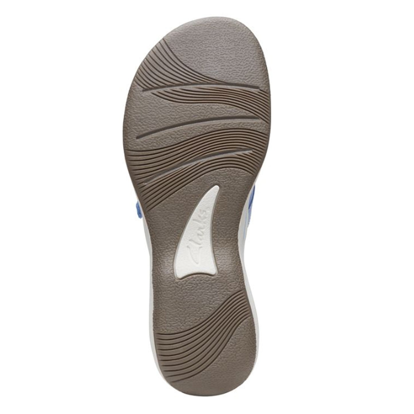 Peltz Shoes  Women's Clarks Breeze Sea Sandal LAVENDER 26169814