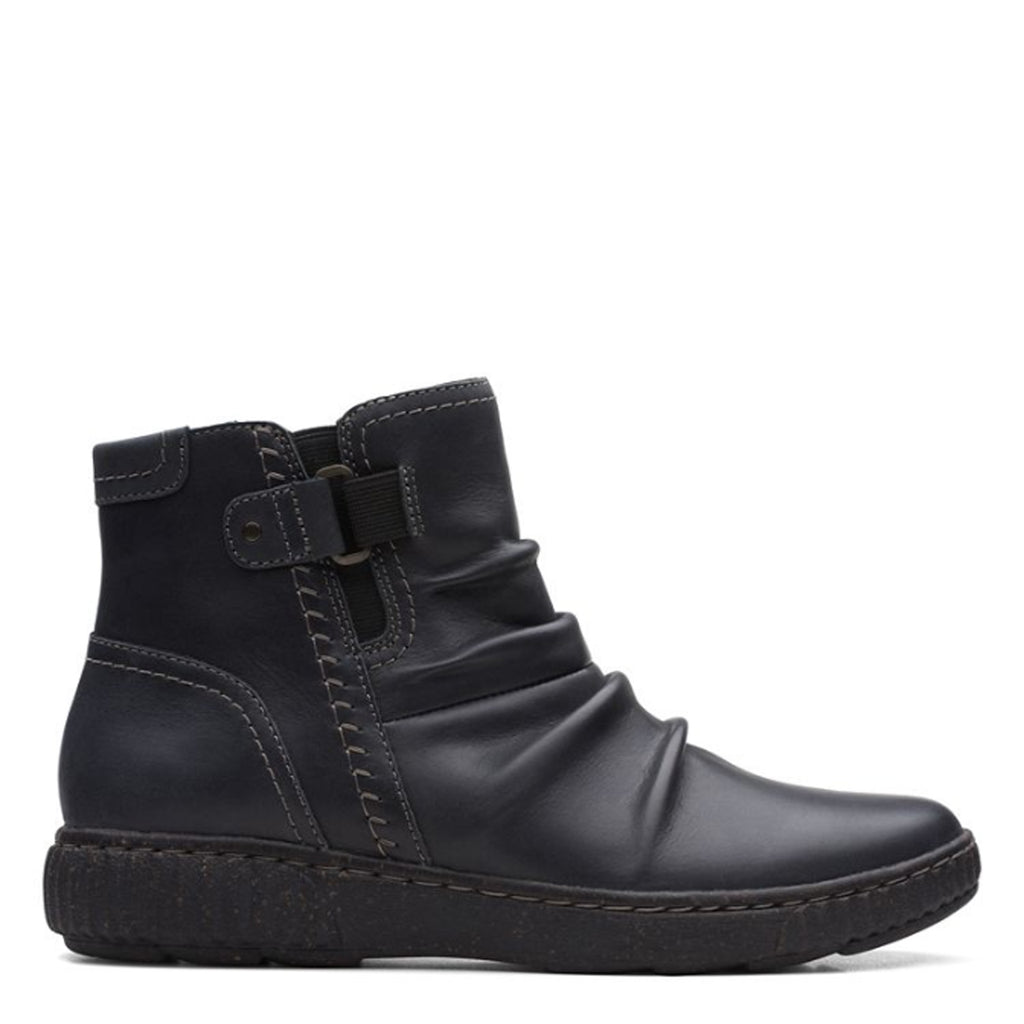 Women's Clarks Caroline Orchid Boot BLACK 26170655