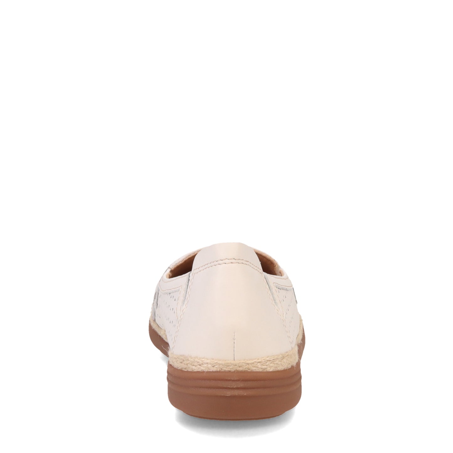 Peltz Shoes  Women's Clarks Elaina Ruby Slip-On WHITE 26171192