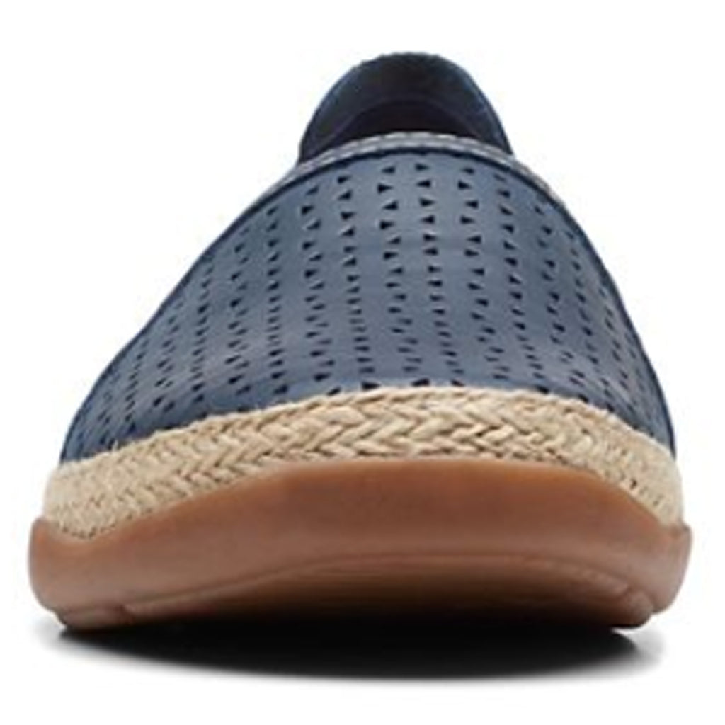Women's Clarks Elaina Ruby Slip-On NAVY 26171193