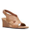 Peltz Shoes  Women's Clarks Kyarra Aster Sandal TAN 26171232