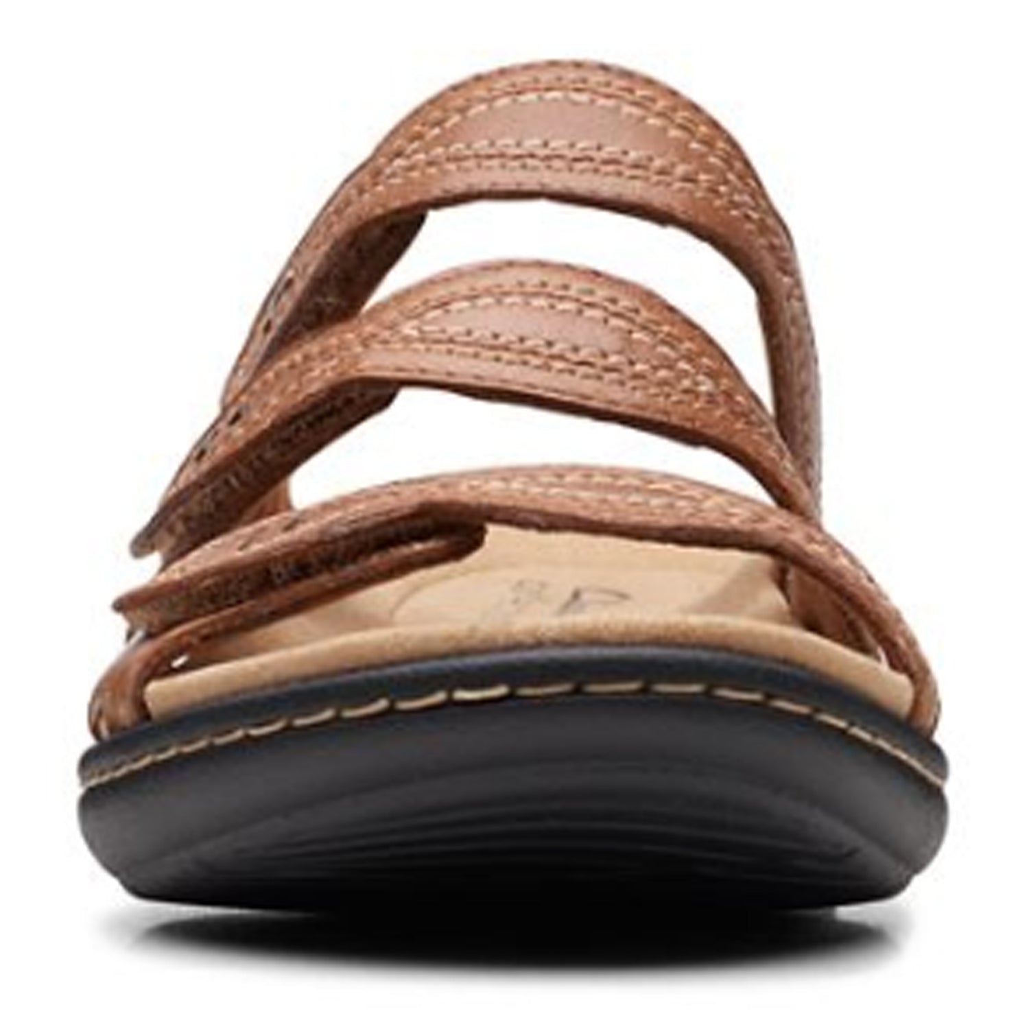 Peltz Shoes  Women's Clarks Laurieann Ayla Sandal TAN 26171248